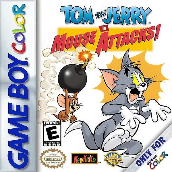 Tom and Jerry in Mouse Attacks! box art