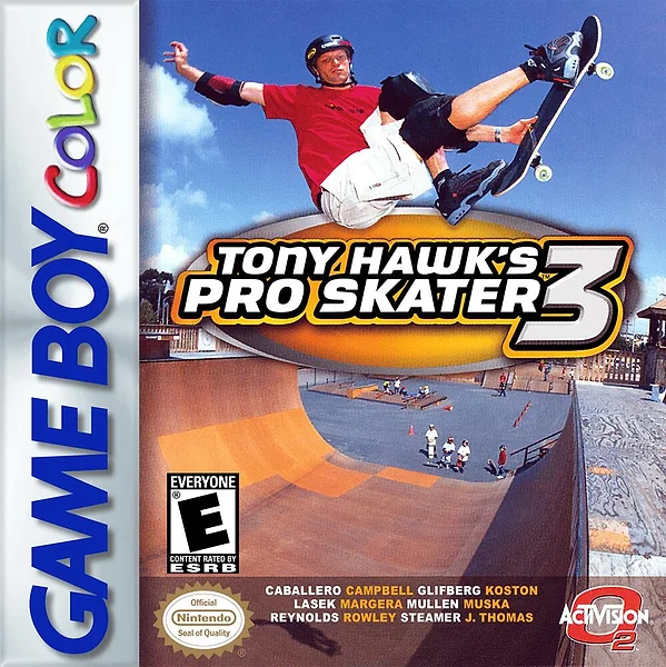 Tony Hawk's Pro Skater 3 box art