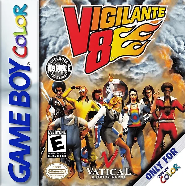 Vigilante 8 Box Art