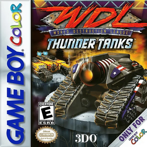 World Destruction League: Thunder Tanks Box Art