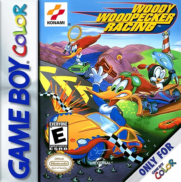 Woody Woodpecker Racing box art