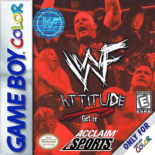 WWF Attitude Box Art