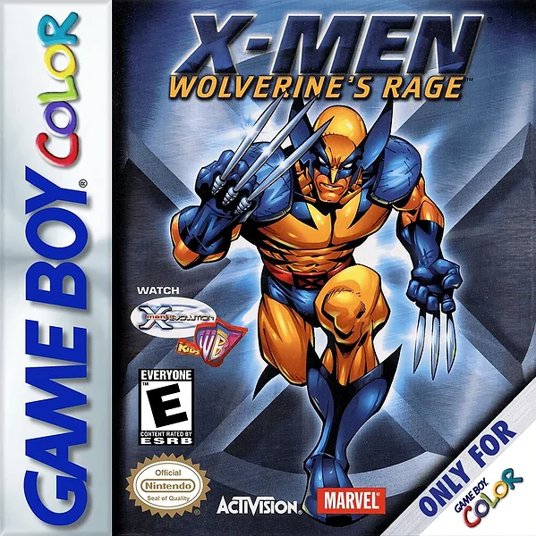 X-Men: Wolverine's Rage Box Art