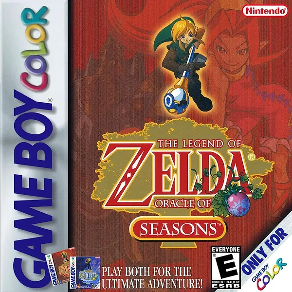 Legend of Zelda: Oracle of Seasons box art