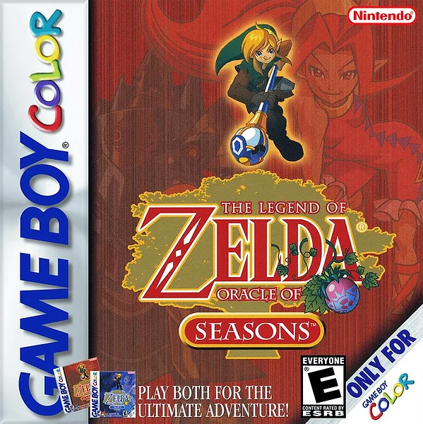 Legend of Zelda: Oracle of Seasons box art