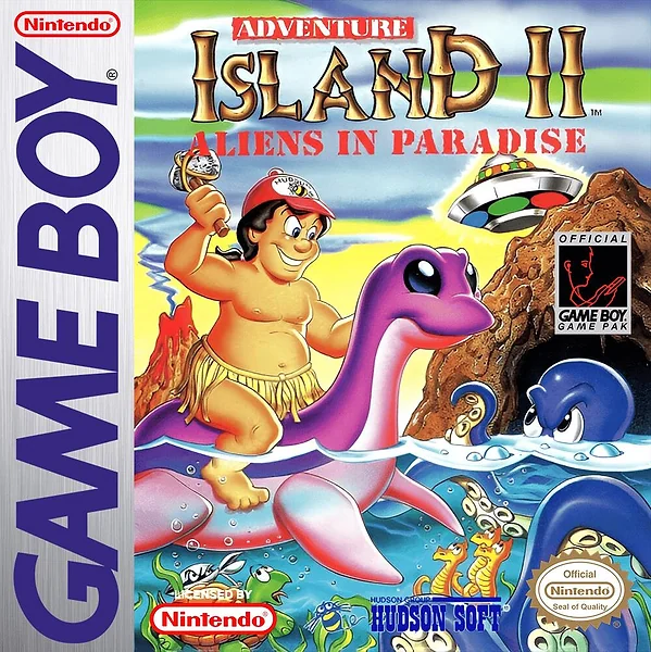 Adventure Island II: Aliens in Paradise box art