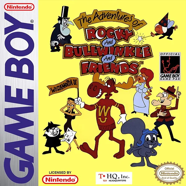 Adventures of Rocky and Bullwinkle and Friends box art