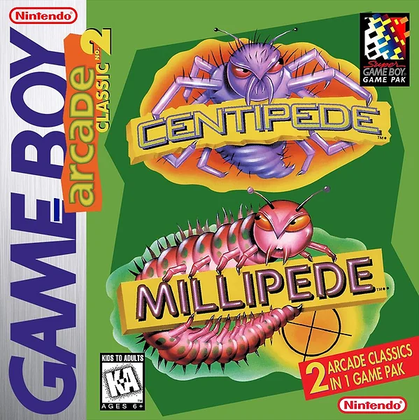 Arcade Classic 2: Centipede & Millipede box art