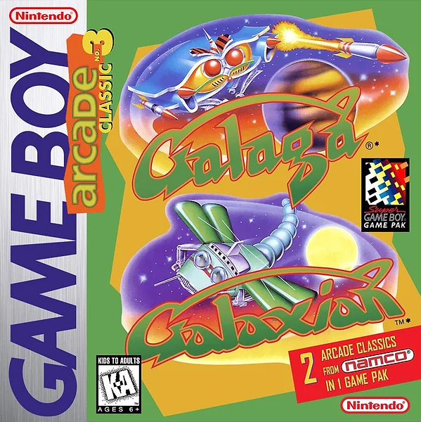 Arcade Classic 3: Galaga & Galaxian box art