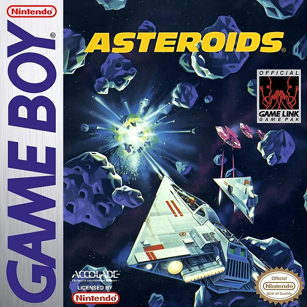 Asteroids box art