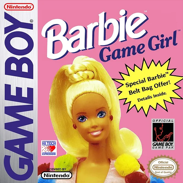 Barbie: Game Girl Box Art