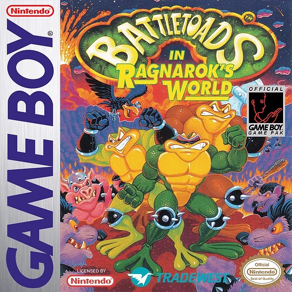 Battletoads in Ragnarok's World box art