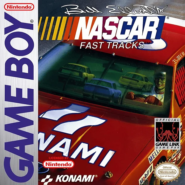 Bill Elliott's NASCAR Fast Tracks box art