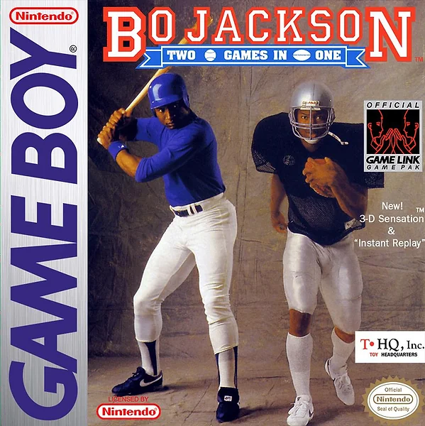 Bo Jackson: Two Games in One Box Art