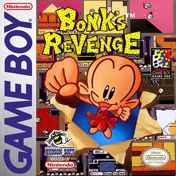 Bonk's Revenge box art