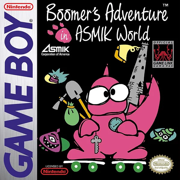 Boomer's Adventure in Asmik World box art