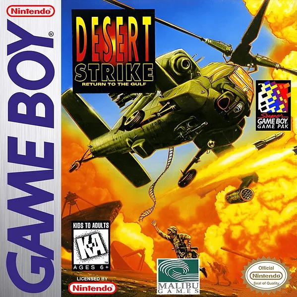 Desert Strike: Return to the Gulf box art