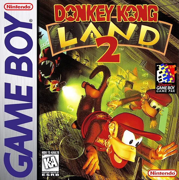 Donkey Kong Land 2 box art