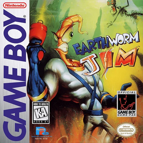 Earthworm Jim Box Art