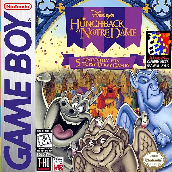 Hunchback of Notre Dame box art