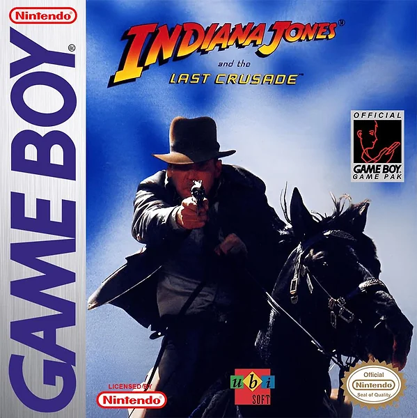 Indiana Jones and the Last Crusade box art