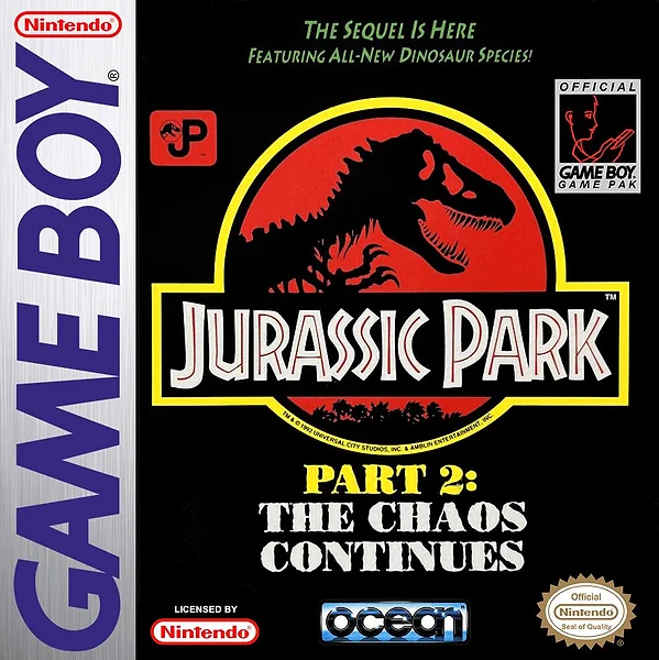 Jurassic Park Part 2: The Chaos Continues box art