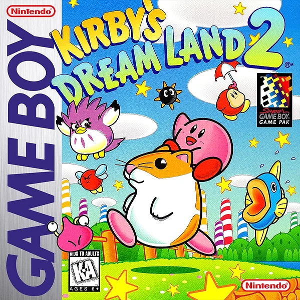 Kirby's Dream Land 2 Box Art