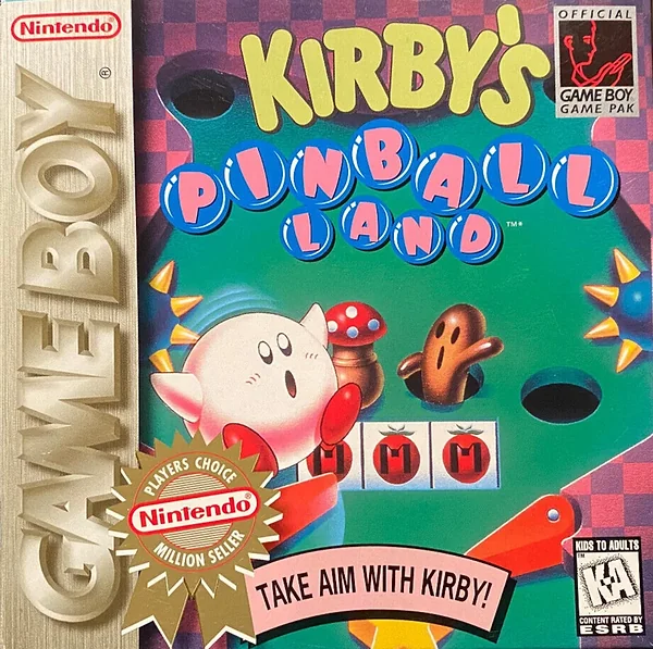 Kirby's Pinball Land box art