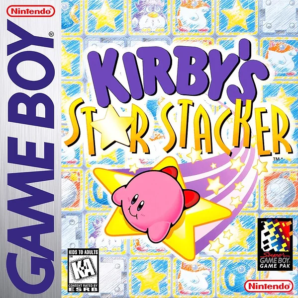 Kirby's Star Stacker box art