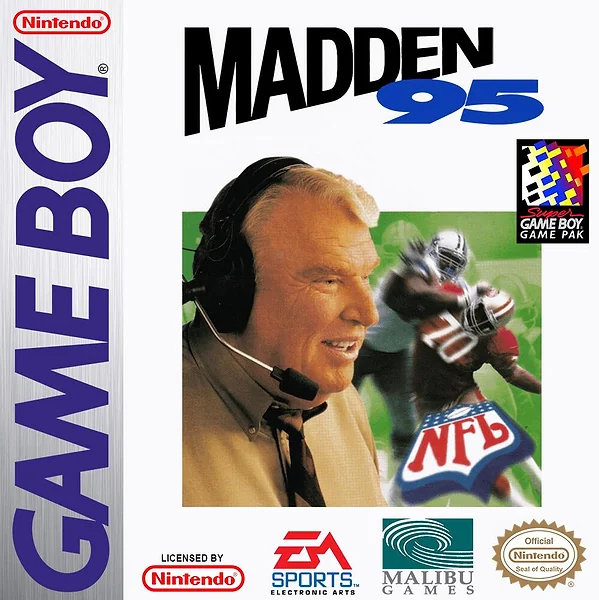 Madden NFL 95 box art