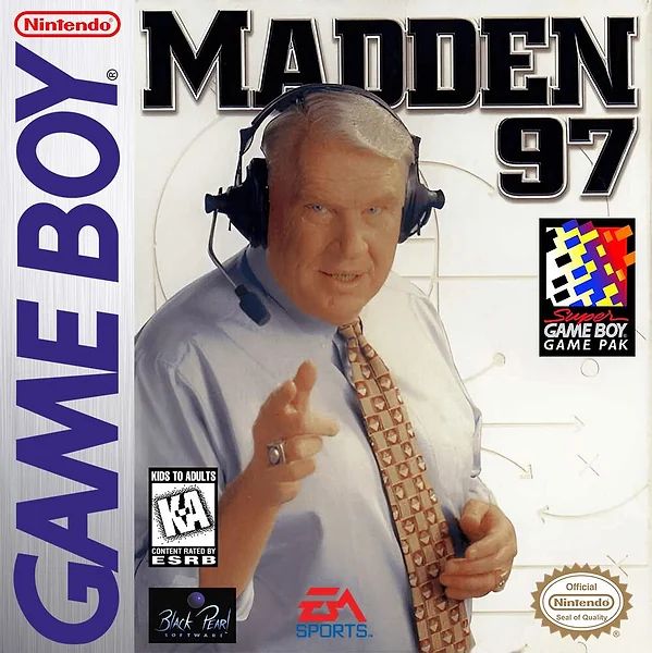Madden NFL 97 box art