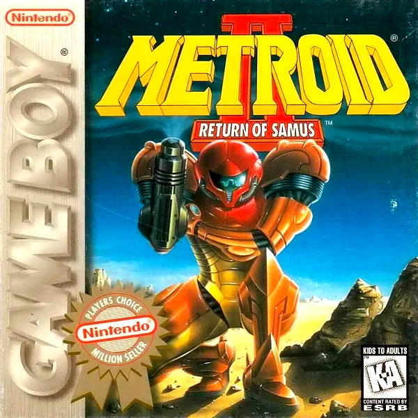 Metroid II: Return of Samus box art