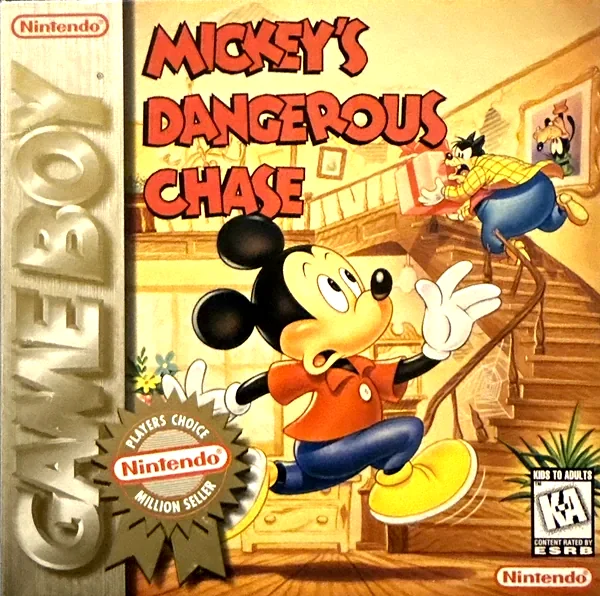 Mickey's Dangerous Chase Box Art