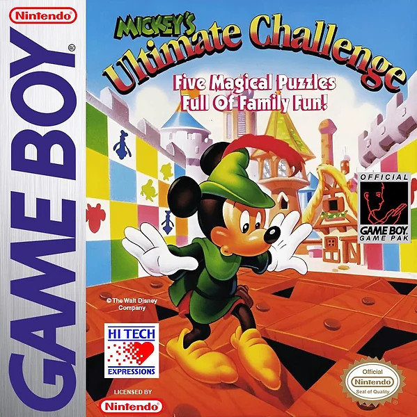 Mickey's Ultimate Challenge box art
