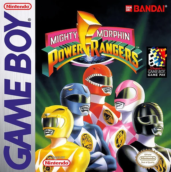 Mighty Morphin Power Rangers box art