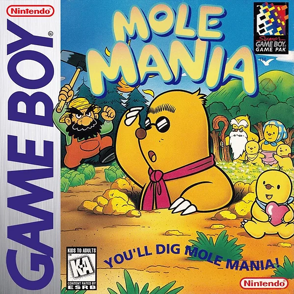Mole Mania Box Art