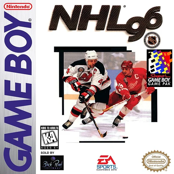 NHL 96 box art