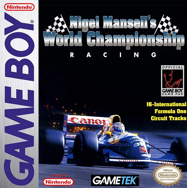 Nigel Mansell's World Championship Racing box art