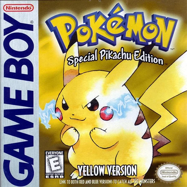 Pokemon Yellow Version Box Art