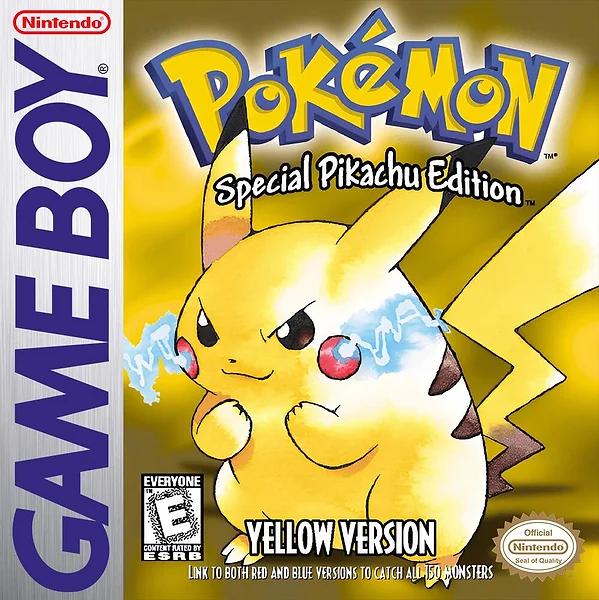 Pokemon Yellow Version box art