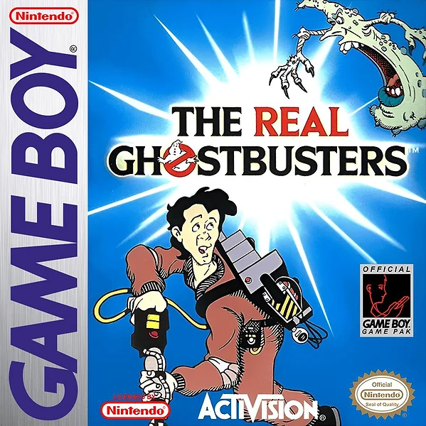 Real Ghostbusters box art