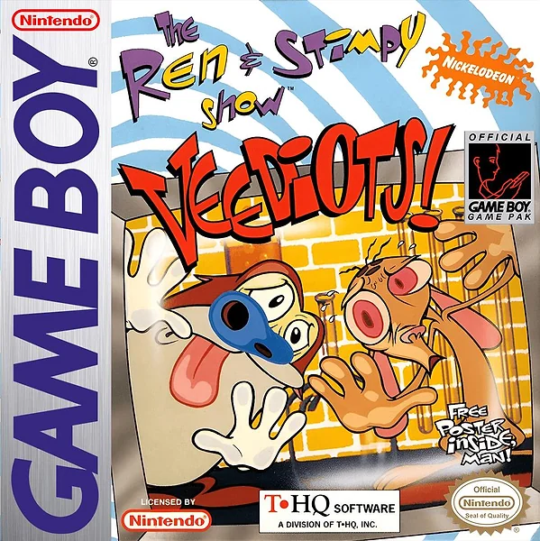 Ren & Stimpy Show: Veediots! Box Art