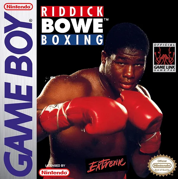 Riddick Bowe Boxing Box Art