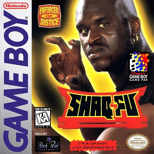 Shaq Fu box art