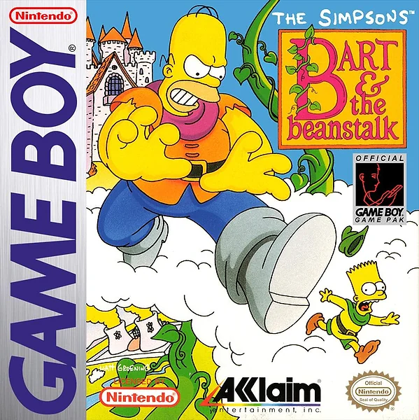 Simpsons: Bart & the Beanstalk Box Art