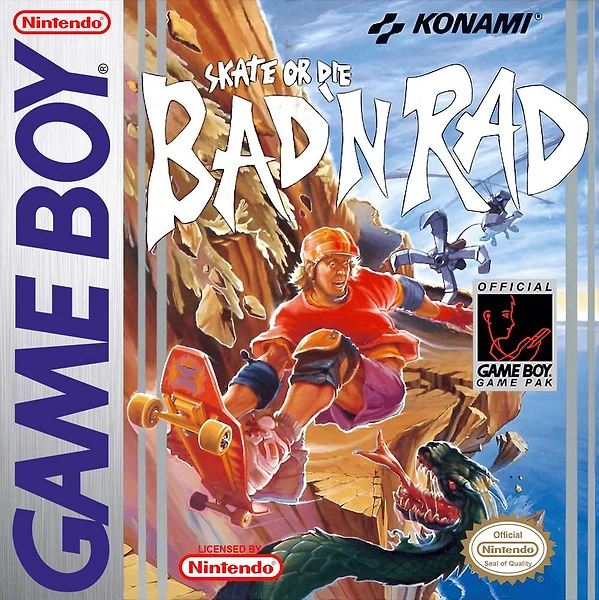 Skate or Die: Bad 'n Rad box art
