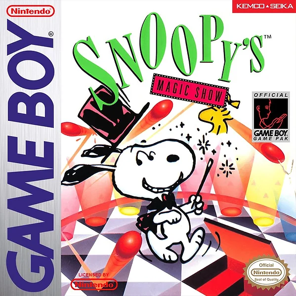 Snoopy's Magic Show box art