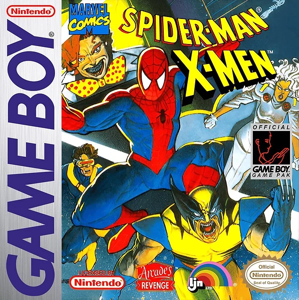 Spider-Man X-Men: Arcade's Revenge box art