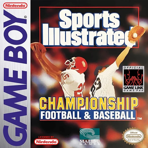 Sports Illustrated Championship Football & Baseball box art