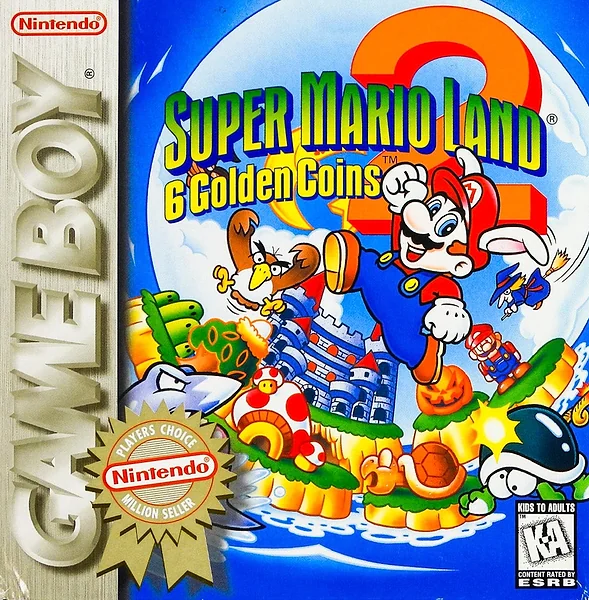 Super Mario Land 2: 6 Golden Coins box art